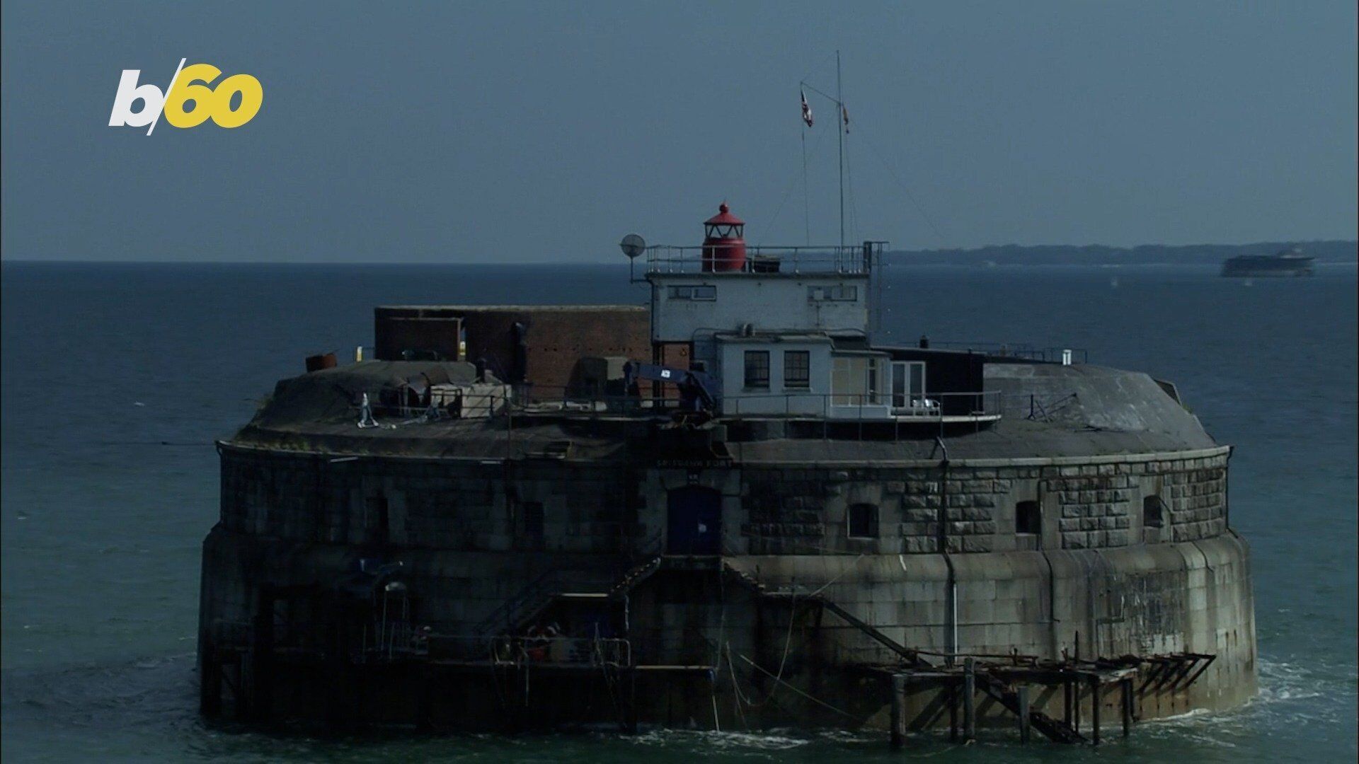 Historic British sea fort being sold as 9 bedroom house